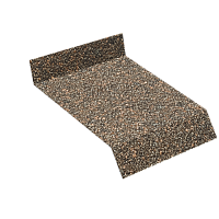 Отлив металлический с посыпкой, Вагаси