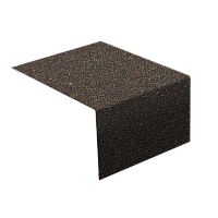 Наличник металлический с посыпкой Docke, Коричневый