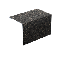 Уголок внешний металлический с посыпкой, Зрелый каштан