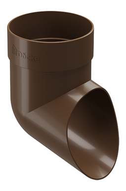 Наконечник водосточной трубы Standard Светло-коричневый, (RAL 8017)