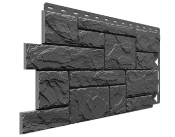 Фасадная панель Docke Сланцевый камень Серый