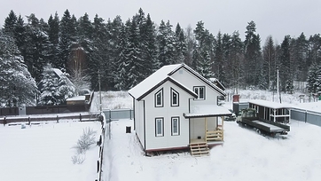 Угол желоба 90˚ LUX, пломбир - 2
