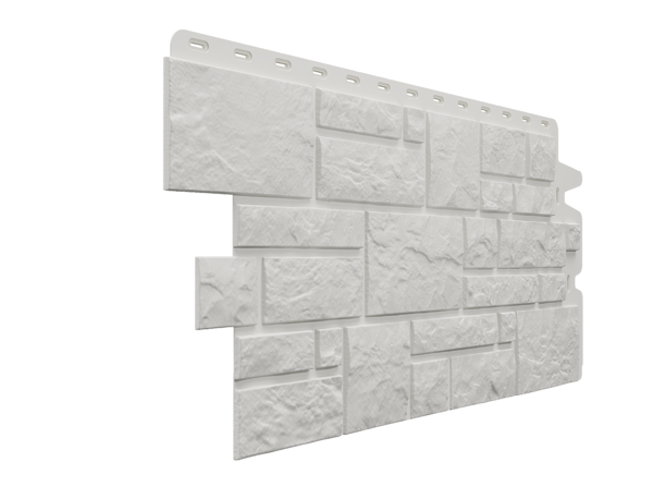 Фасадная панель Бург, Молочный - 1